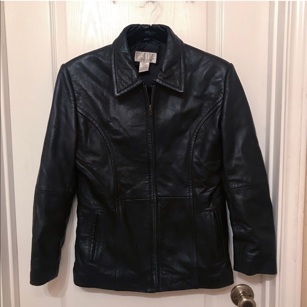 Black Genuine Leather Jacket